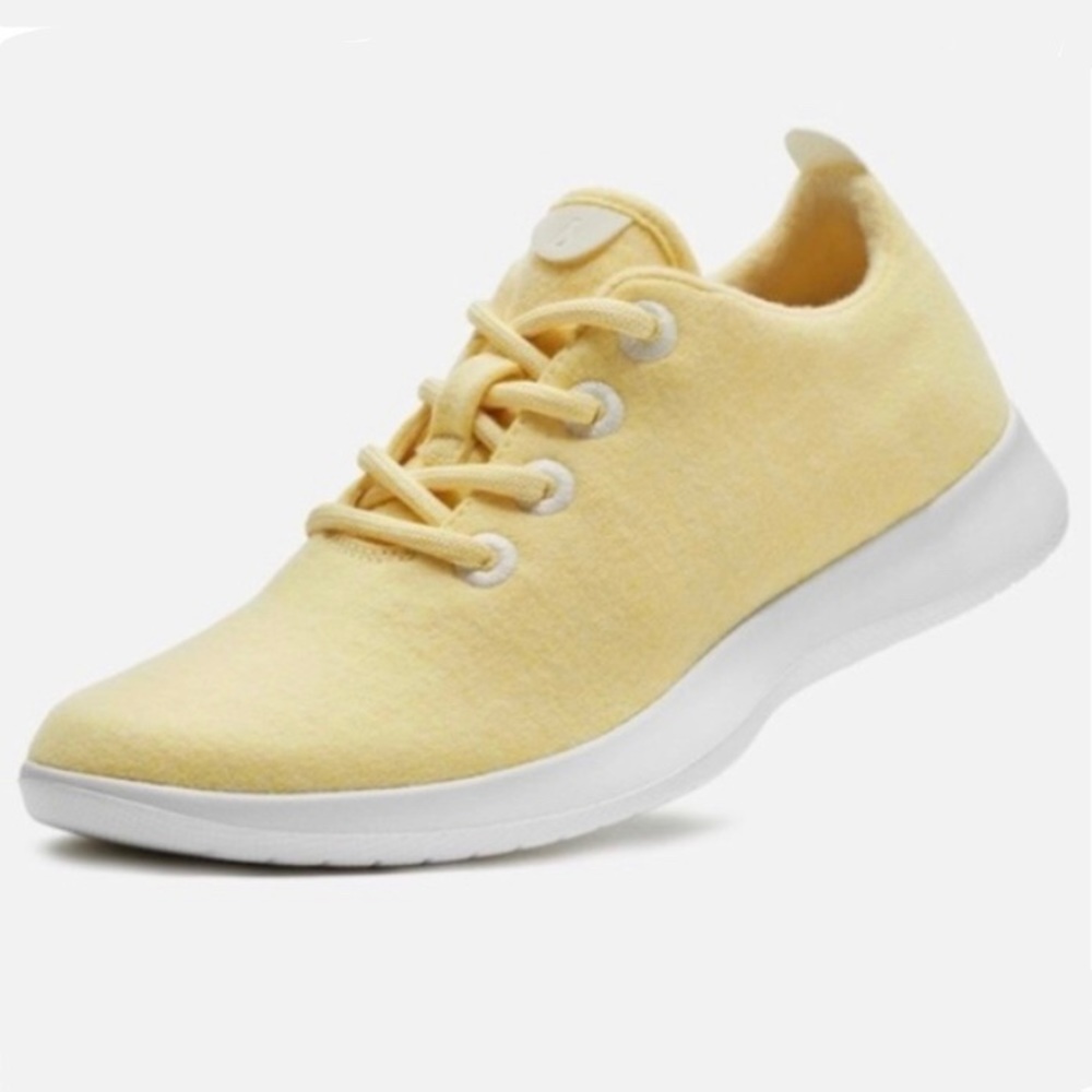 Allbirds merino wool running shoes. 💛